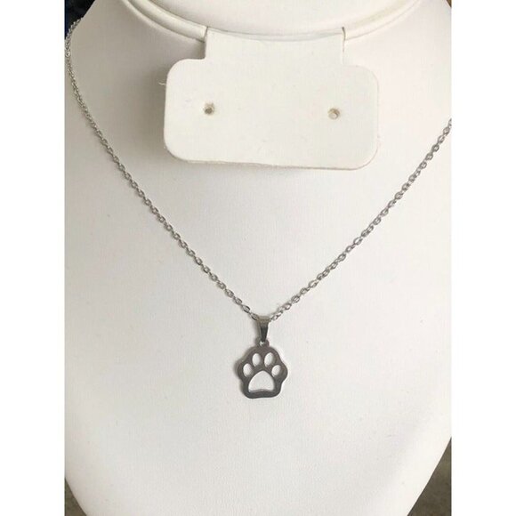 5/$20 Paw Print Necklace - Picture 2 of 5